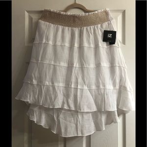 IZ Byer Flowy Layered Skirt